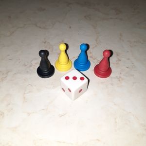 Vintage 1990 Golf By Rules Game Replacement Pieces